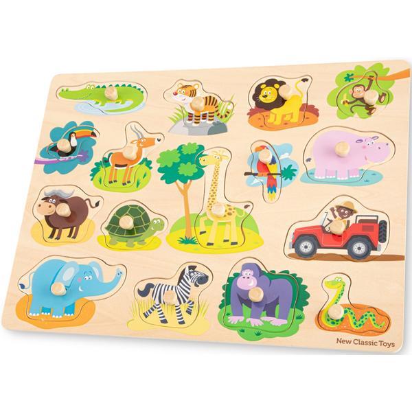 Puzzle lemn: Safari