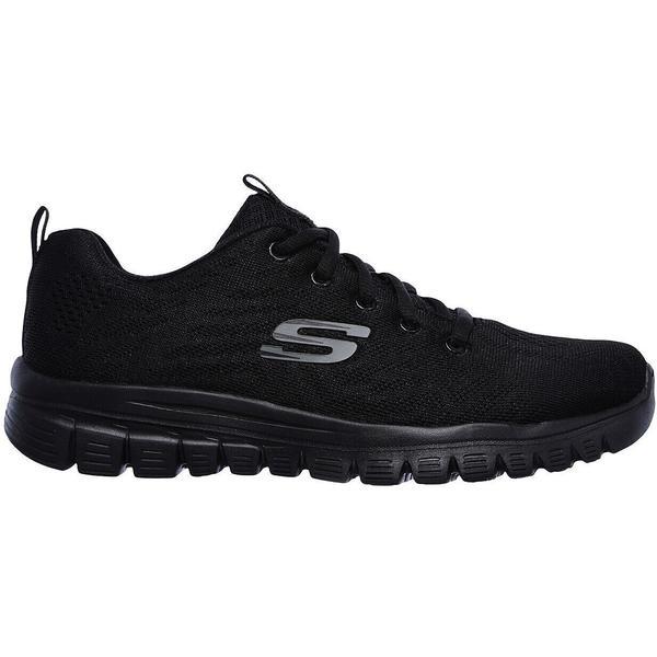 Pantofi sport femei Skechers Get Connected 12615-BBK, 38.5, Negru
