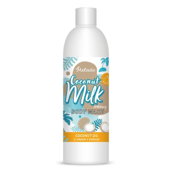 Gel de dus cremos cu lapte de cocos Melado, 500 ml
