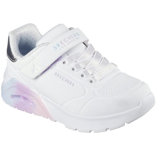 Pantofi sport copii Skechers Uno Lite 2.0 - Vivid 310435L-WMLT, 32, Alb
