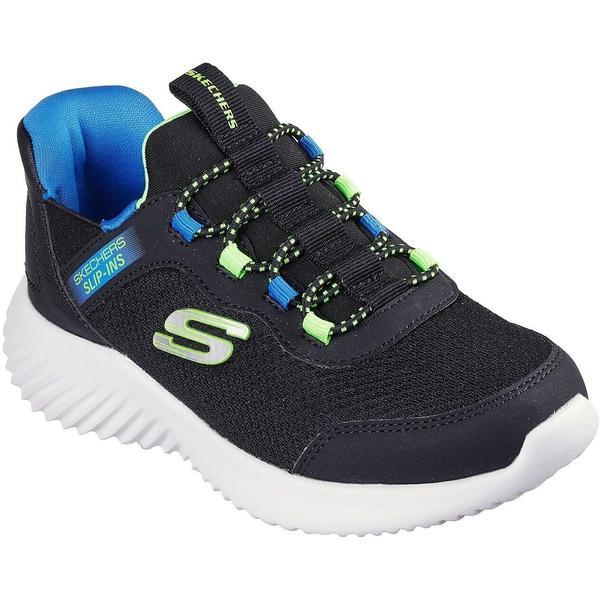 Pantofi sport copii Skechers Bounder - Brisk-burs 403822L-BBLM, 28, Albastru