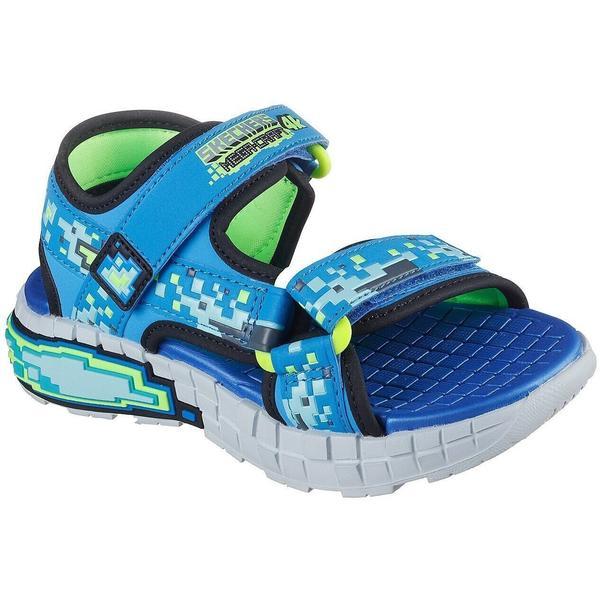 Sandale copii Skechers Mega-splash 4k 402161L-BBLM, 33, Albastru