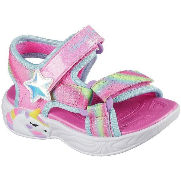 Sandale copii Skechers Unicorn Dreams Sanda 303107N-PKMT, 25, Roz