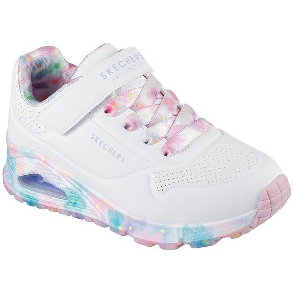 Pantofi sport copii Skechers Uno Gen1 - Fresh Blo 310321L-WMLT, 34, Alb