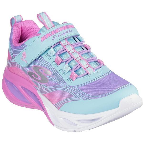 Pantofi sport copii Skechers Cosmic Glow 303712L-TQMT, 28, Albastru