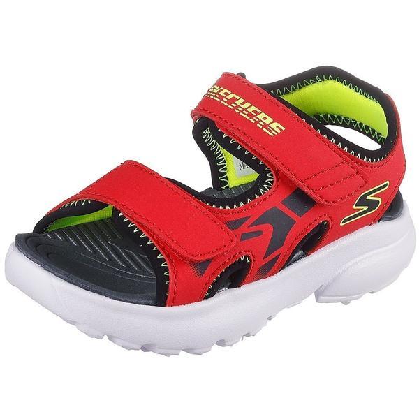 Sandale copii Skechers Razor Splash - Aqua 406513N-RDBK, 23, Rosu