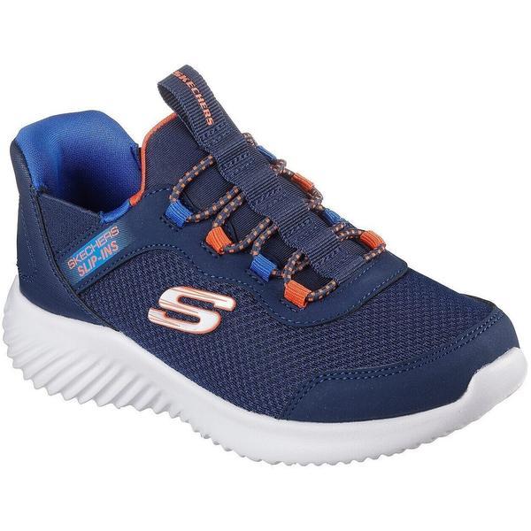 Pantofi sport copii Skechers Bounder - Brisk-burs 403822L-NVBL, 33, Albastru