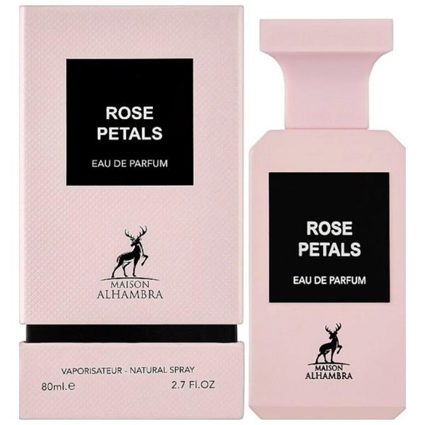 Apa de Parfum Unisex - Maison Alhambra EDP Rose Petals, 80 ml