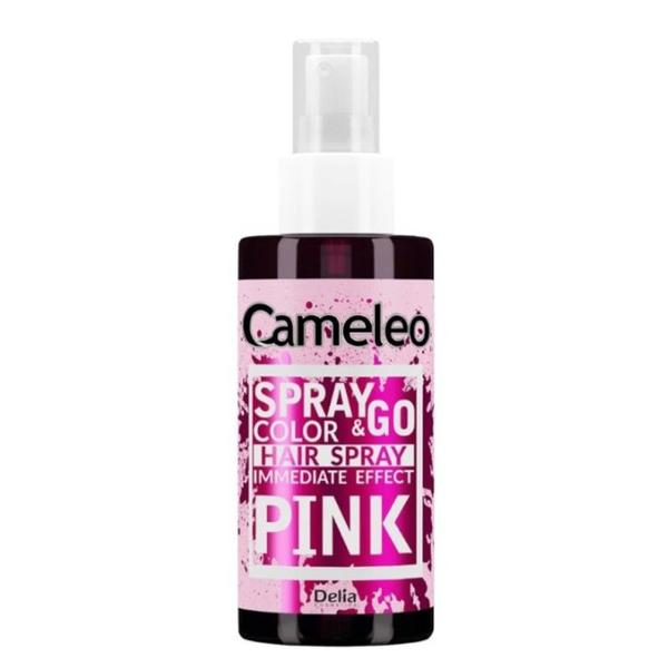 Nuantator Spray Colorant, Roz - Delia Cosmetics Cameleo Spray Color &amp; Go Pink, 150 ml