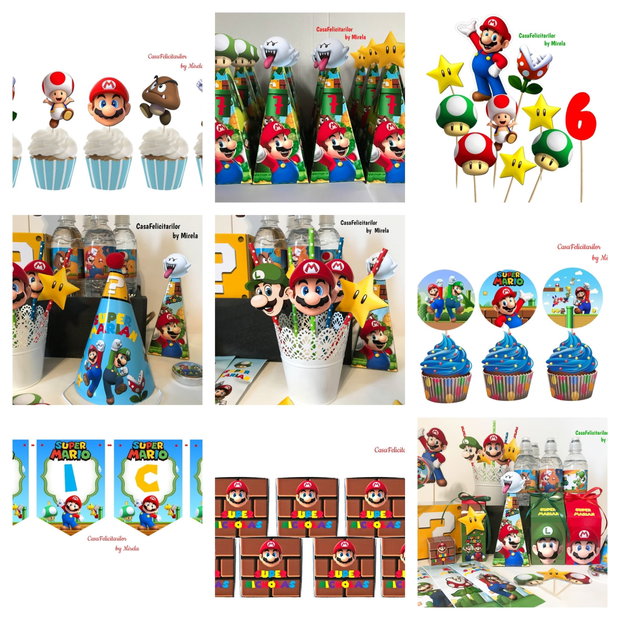 Petrecere aniversara Super Mario