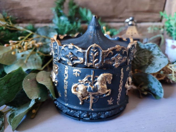 Cutie carusel-Cutie ceramică inspirată din povești