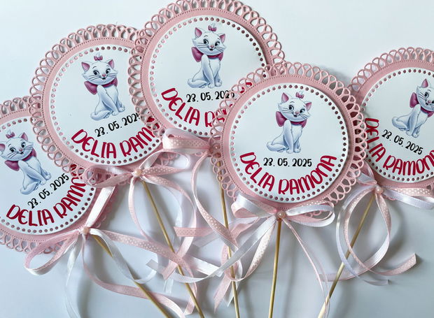 Decoratiune Pisicuta Marie personalizata