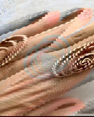 Inel medieval Zamac argintat