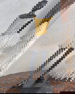 Balerina Art Deco- statueta din rasini speciale