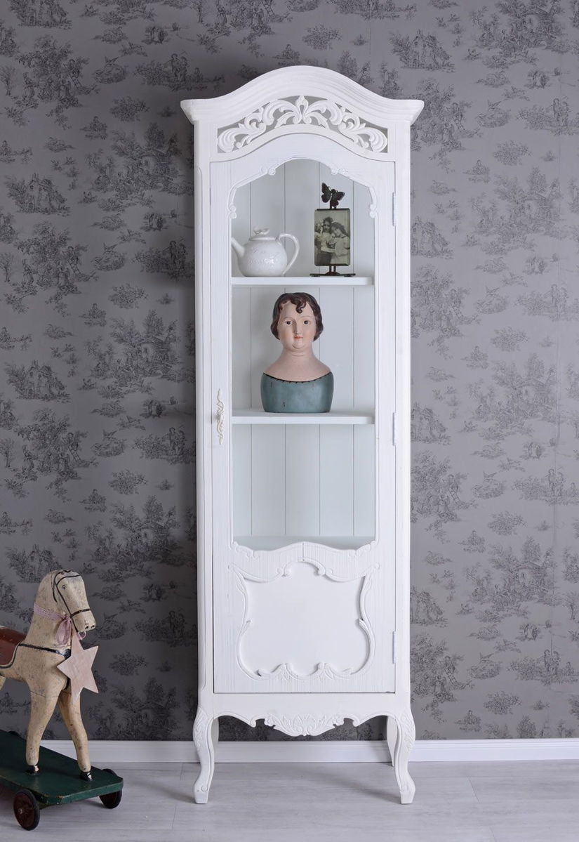 Vitrina Shabby Chic alba