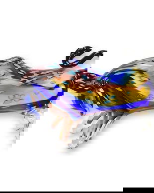 Taur-figurina din sticla Murano