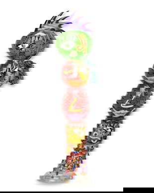 Totem-decoratiune din sticla Murano