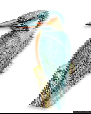 Kookaburra-figurina din fonta