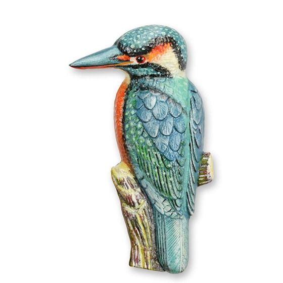 Kookaburra-figurina din fonta