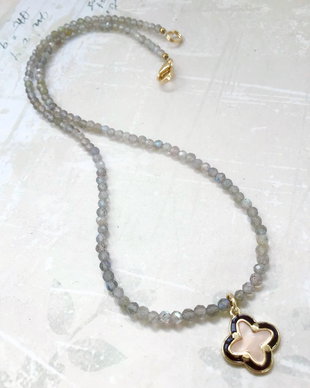 Colier CHOKER Labradorit