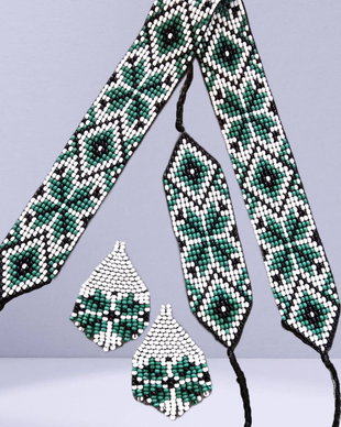 Set traditional verde