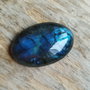 Cabochon labradorit, 33x22x7.5 mm