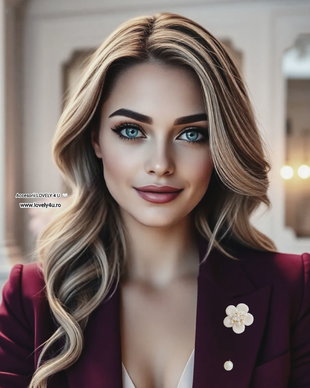 Brosa handmade cu floare perle și cristale Swarovski - ODRIDA