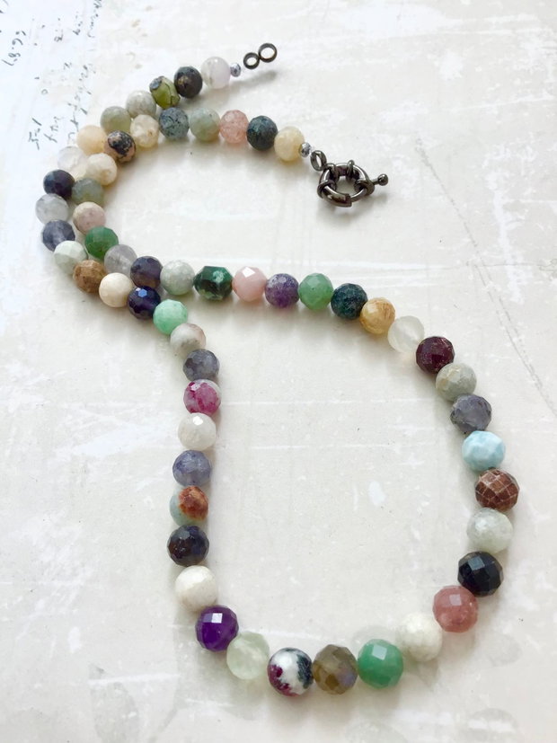 Colier CHOKER mix pietre
