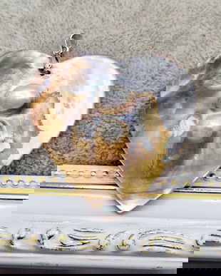 Pandantiv Scoica inima 47mm  - 1 buc