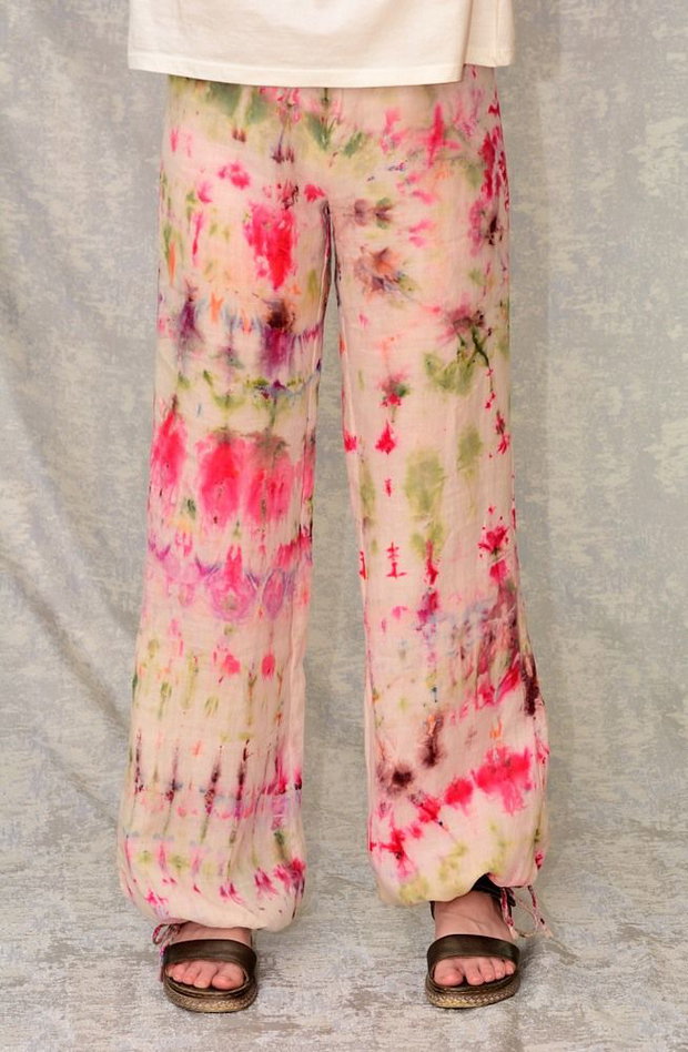 Pantaloni de in Tie & Dye, unicat