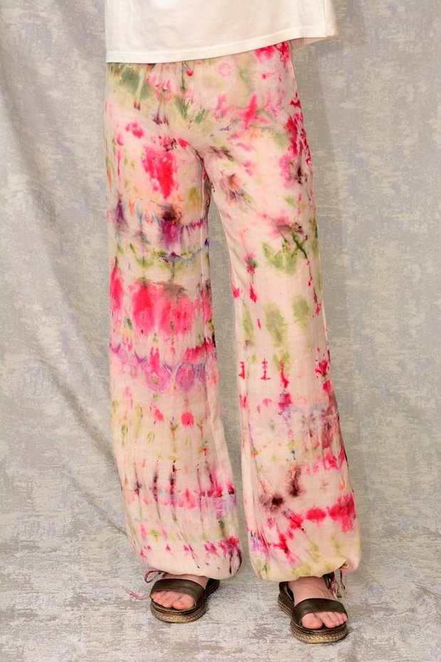 Pantaloni de in Tie & Dye, unicat