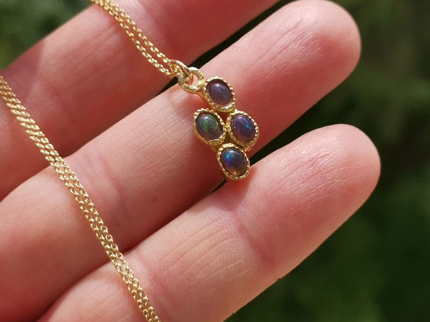 Pandant opal etiopian