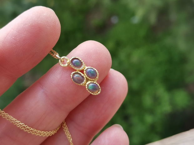 Pandant opal etiopian