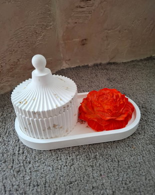 Decorațiuni din praf ceramic și ceară de soia!