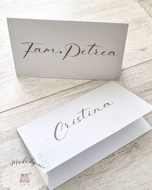 Place card nunta sau botez