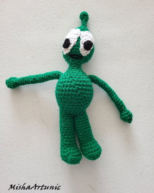 Jucarie _ Martian crosetat