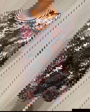 BLUZA SUPERBA GERRY WEBER MARIME 44 EUROPEAN BUMBAC,MATASE NATURALA SI CASMIR