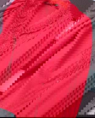 bluza rosie deosebita Original Alpen Trachen 42