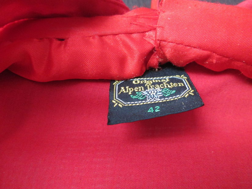 bluza rosie deosebita Original Alpen Trachen 42