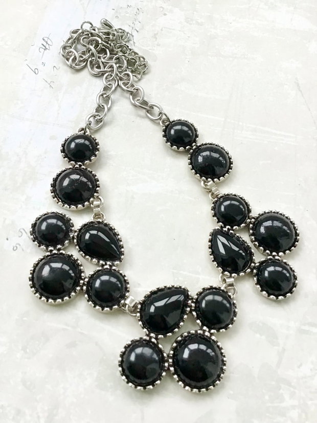 Set vintage onix negru