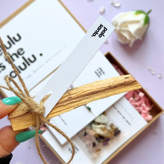 Mini-kit pentru manifestare cu cristale si palo santo - Delulu is the solulu :)