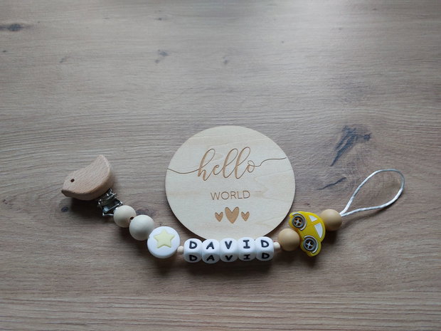 Lănțisor suzeta personalizata