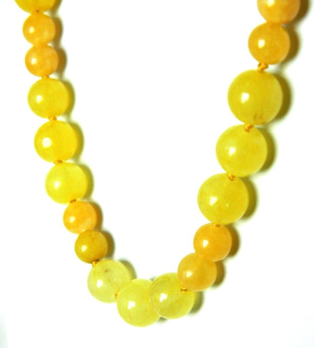 Set cu colier la baza gatului, cercei clasici din Jad galben, bijuterii handmade (129)