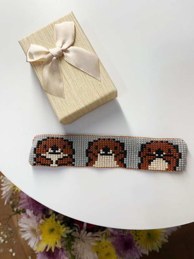 Brățară țesută Cute Otter