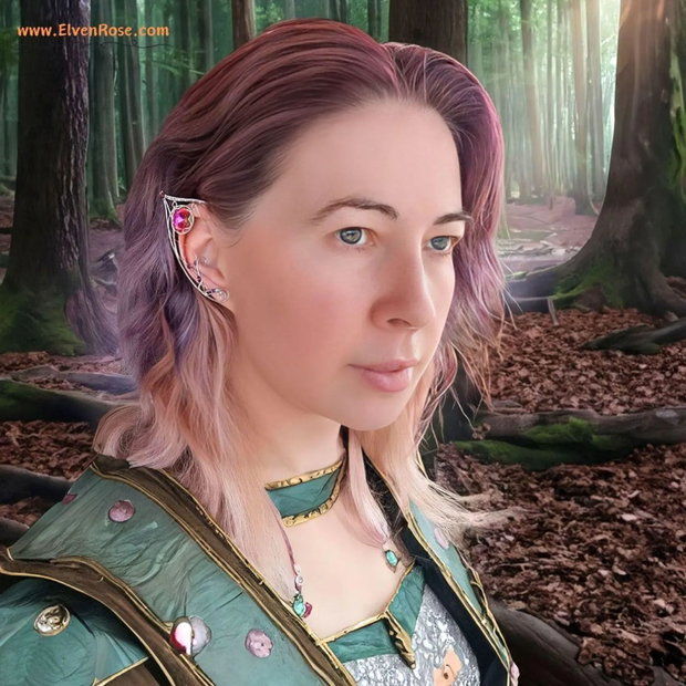 Cercei urechi de elf Violet Lake