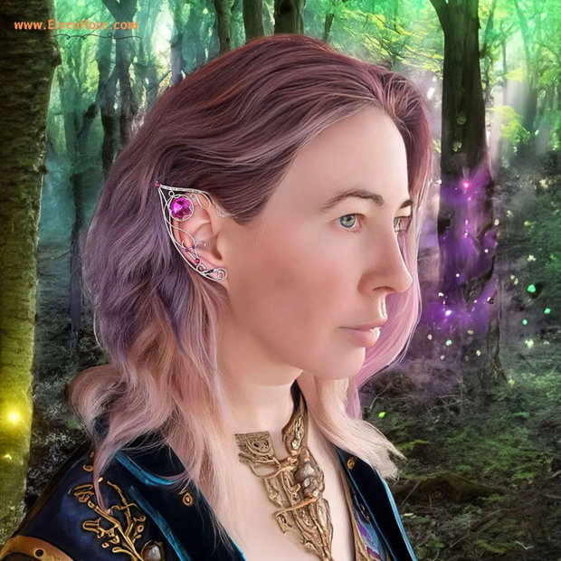 Cercei urechi de elf Violet Lake