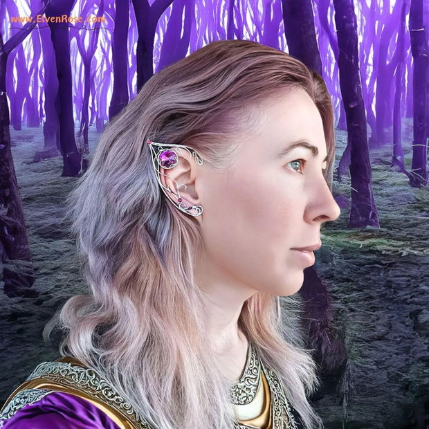 Cercei urechi de elf Violet Lake