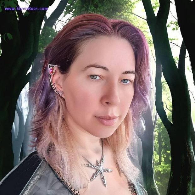 Cercei urechi de elf Violet Lake
