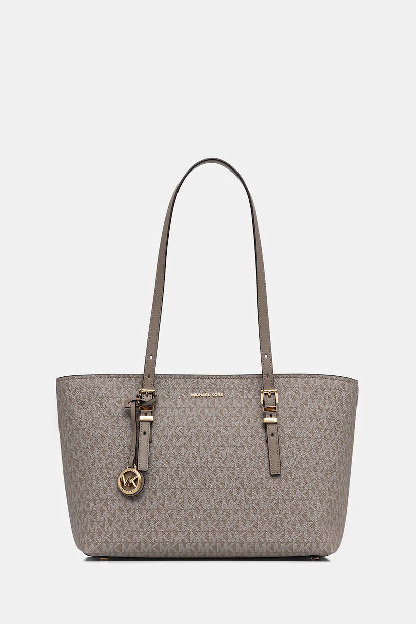MICHAEL Michael Kors geantă QUINN culoarea bej, 30T5GQNT2V
