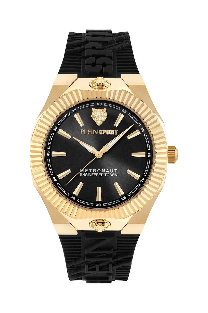 PLEIN SPORT ceas METRONAUT 42 MM culoarea negru, PSCGA0325